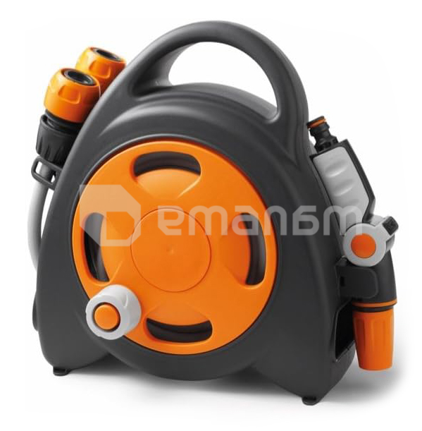 მინი-კოჭა შლანგით და აქსესუარებით GF Aquabag Maxi GF80005606 11.5 მ ნარინჯისფერი