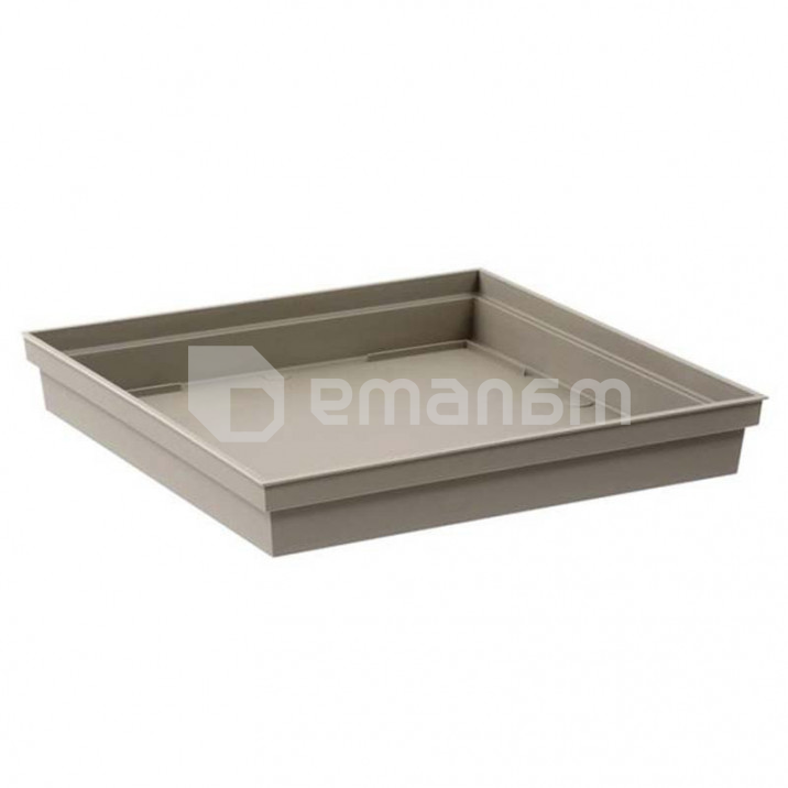 დასადგამი ქოთნის EDA Plastiques SOUCOUPE TOSCANE CARREE 32,6სმ