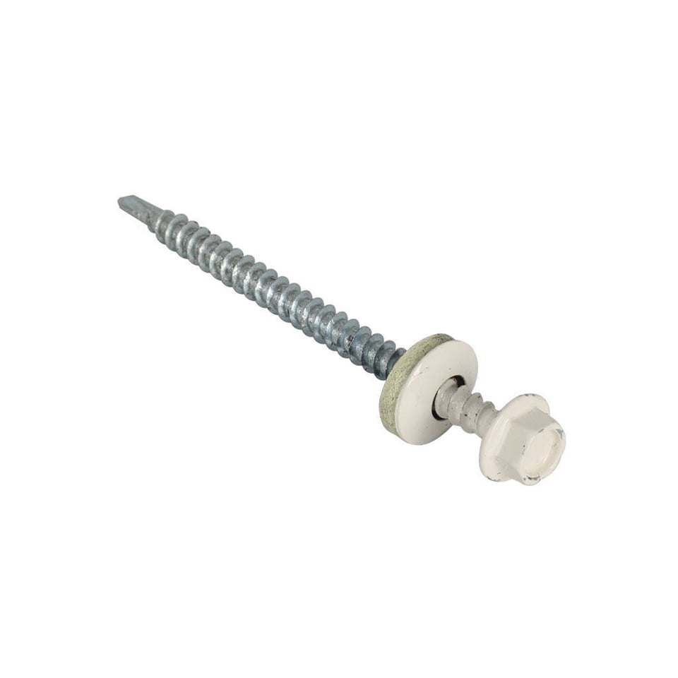 თვითმჭრელი ხრახნი ხისთვის 4.8X70 RAL 9002