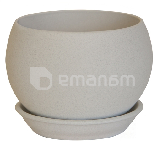 ქოთანი კერამიკული Oriana Shar 9ლ  ბეჟი