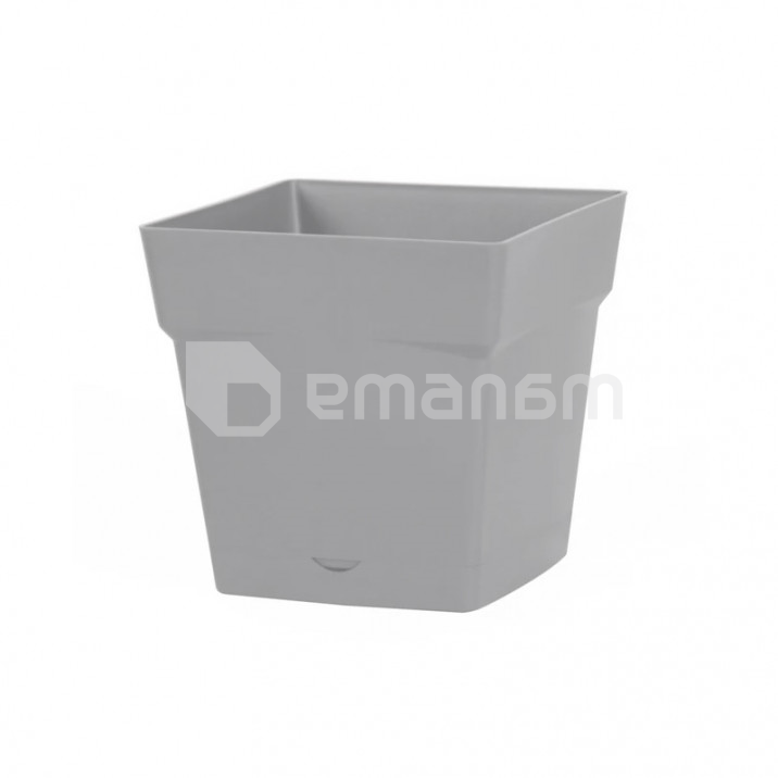 ქოთანი პლასტმასის EDA Plastiques POT TOSCANE CARRE 17,4x17,4x17სმ 3,4ლ