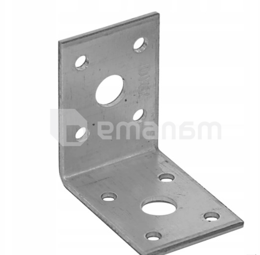 კუთხედი გაძლიერებული Domax 70x70x55x2,5 მმ