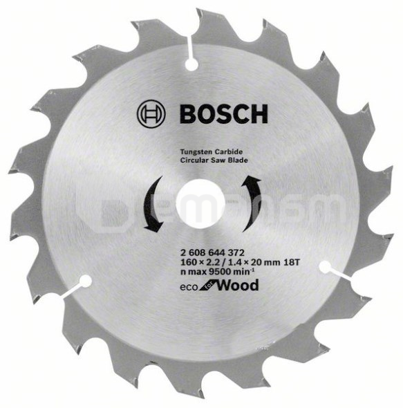 წრიული დისკი Bosch  EC WO H 160x20-36