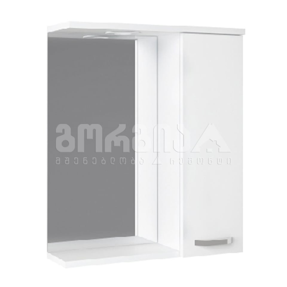 აბაზანის ავეჯი თეთრი ზედა ნაწილი DURU 65 სმ