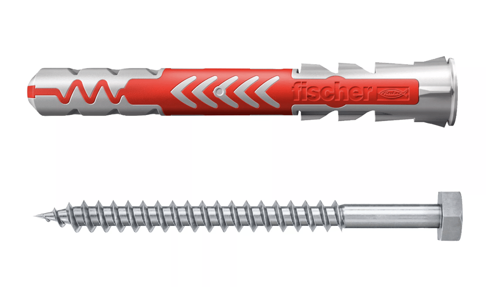 დუბელი  DUOPOWER 10x80 S | ჭანჭიკით (10 ცალი)