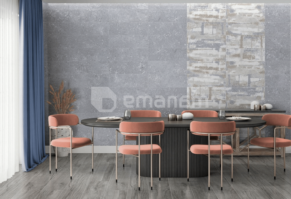 კაფელი Super Ceramica ONE ANTRACITA RVTO PR 20X60სმ