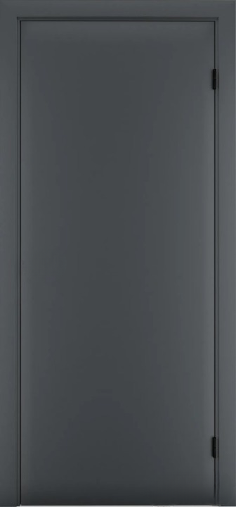 კარის ბლოკი Terminus Solid 801 ანტრაციტი №801 38x800x2150 mm