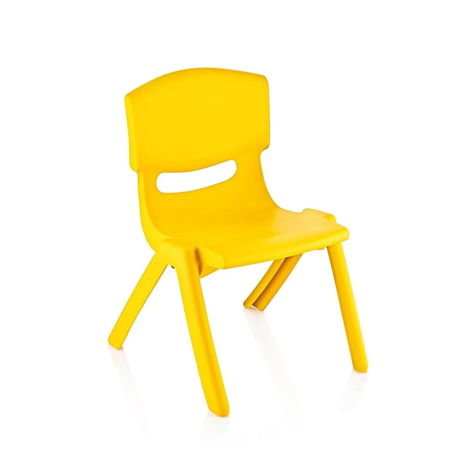 პლასტმასის სკამი საბავშვო SIRIN ყვითელი