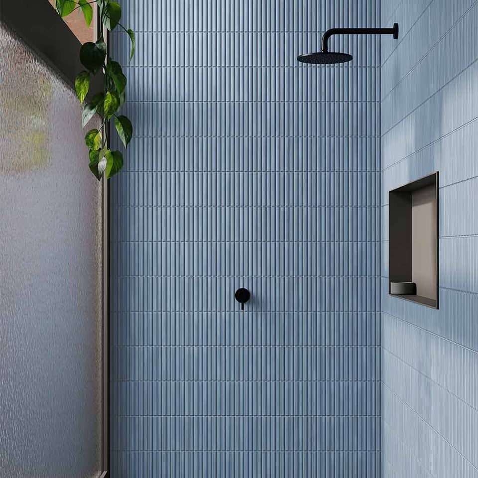 კერამოგრანიტი Deco Lingot Blue 32*62.5