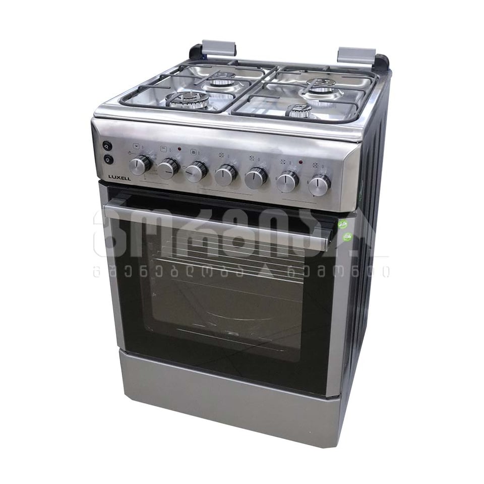 გაზქურა 60-GEG40 Half INOX LUXELL