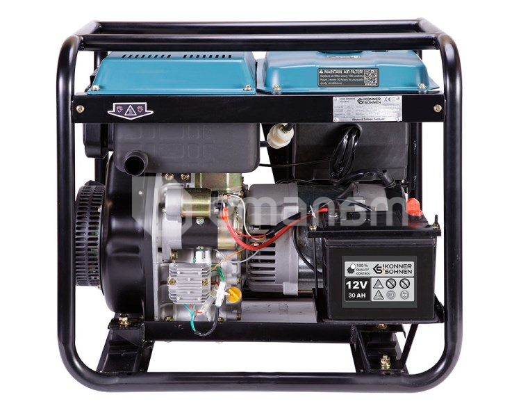 გენერატორი დიზელის Konner&Sohnen KS 9100HDE-1/3 ATSR 7.5 kW