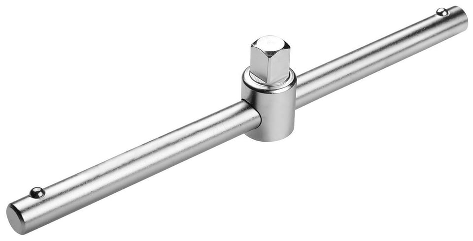 ქანჩის გასაღები მოძრავი თავით Wokin 153910, 1/2″, 250MM, Sliding Bar (INDUSTRIAL), Silver