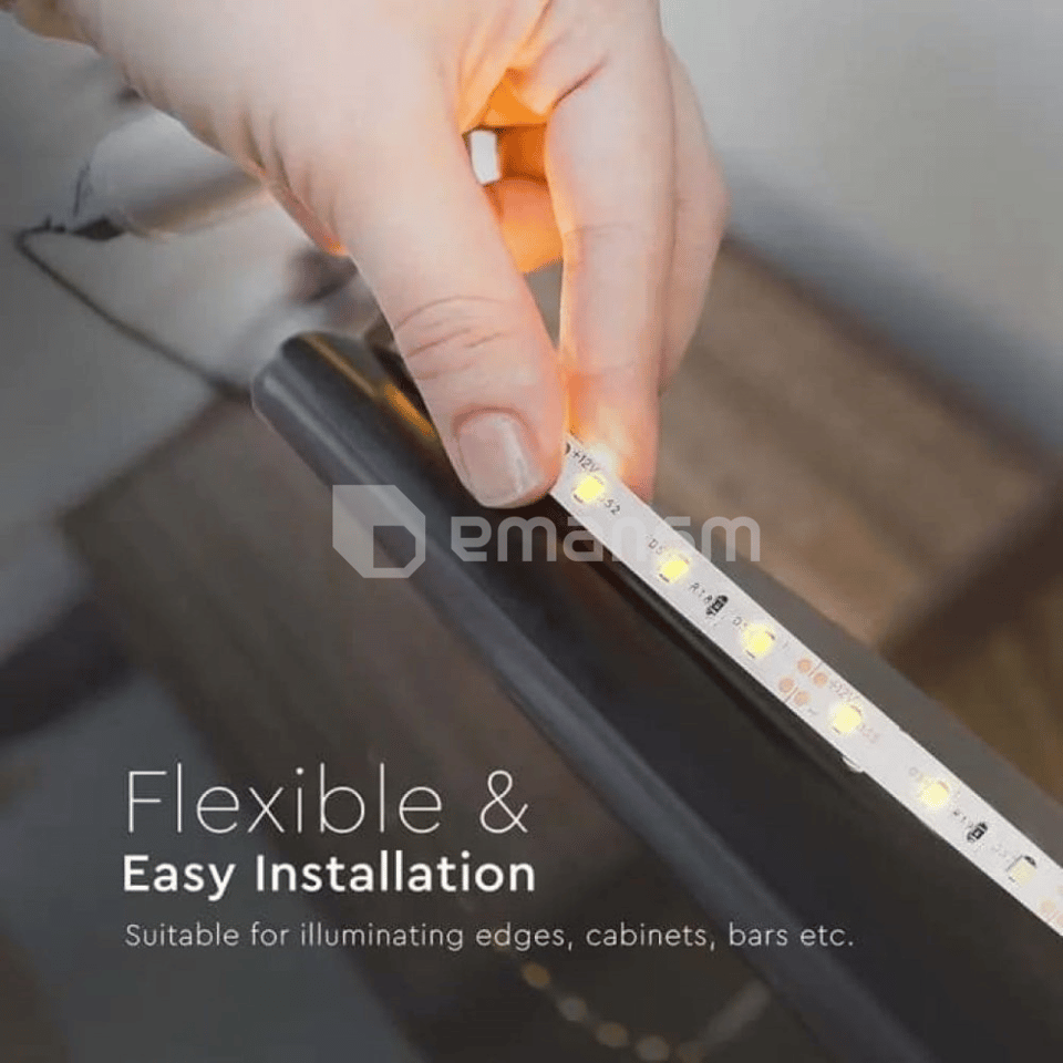 ლენტი LED V-TAC LS 3528 212005 60 5მ 12V 6000K თეთრი PCB