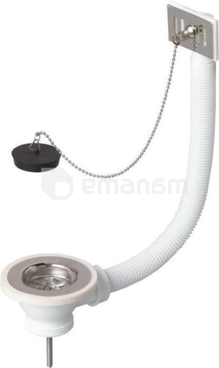 განიერი სიფონი გადასხმით Wirquin SP229 300 mm