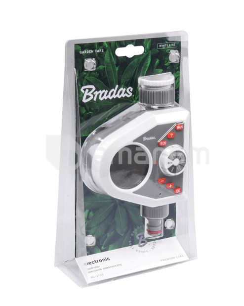 სარწყავის ელექტრო ტაიმერი ცალმხრივი Bradas WL-3133