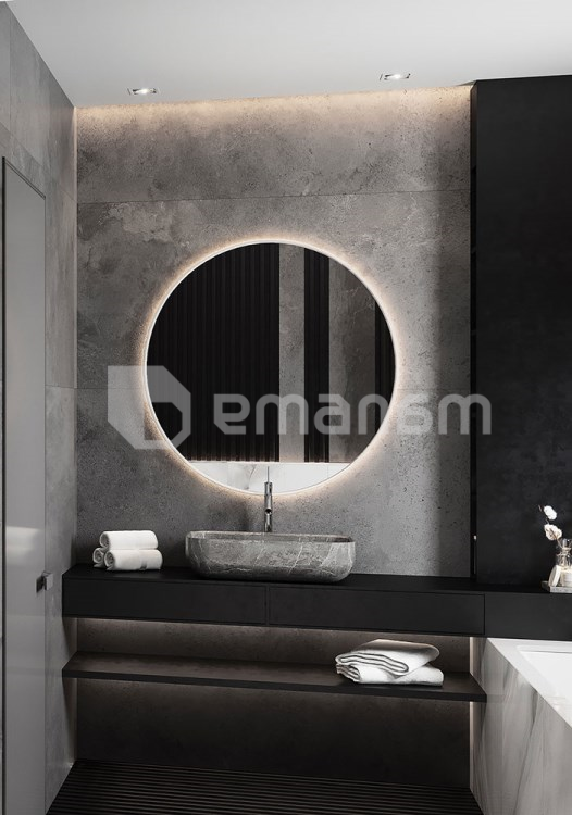 სარკე Silver Mirrors Plaza D650 მმ,სენსორული