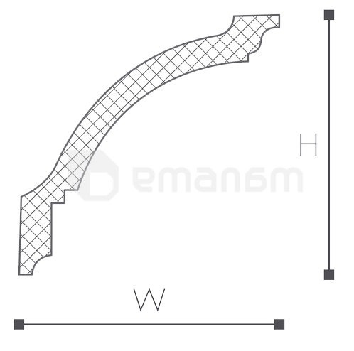 პლინტუსი NOMASTYL GP 3004245