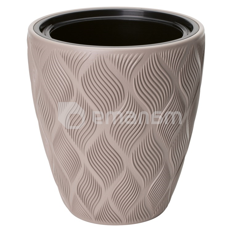 ქოთანი ყვავავილის FORM PLASTIC Flow 30 ყავისფერი 4700-051