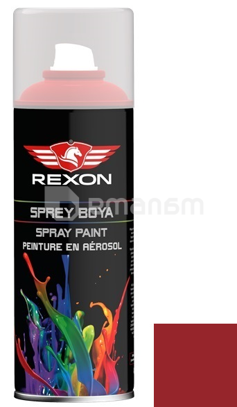 საღებავი სპრეი Rexon მუქი წითელი 400 მლ