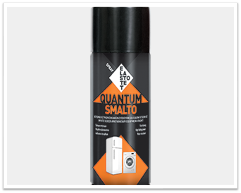 მალშრობადი აკრილის სპრეი საყოფაცხოვრებო ტექნიკის შესაღებად 400მლ