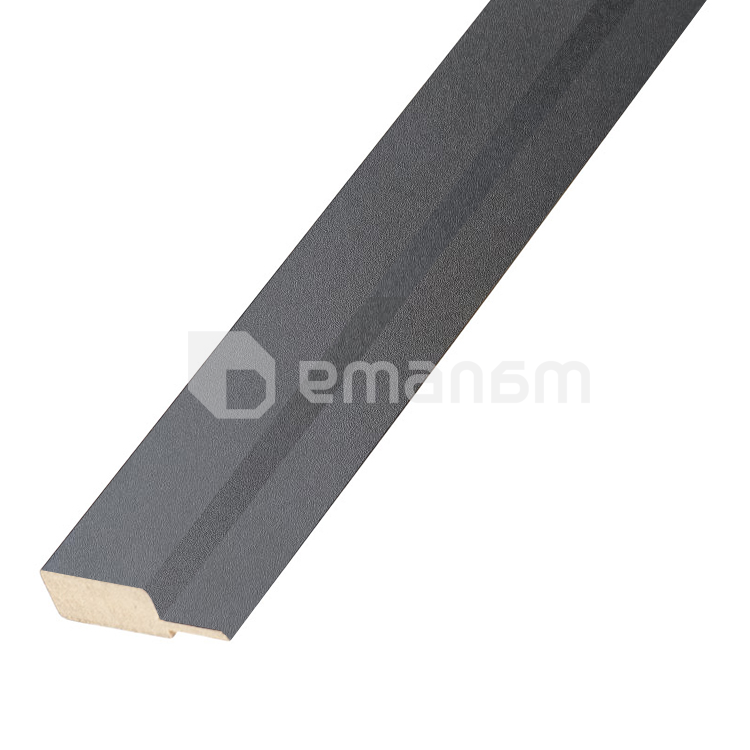 თამასა საფინიშო Super Profil MDF 1238 ანტრაციტი 2800x38x12 მმ