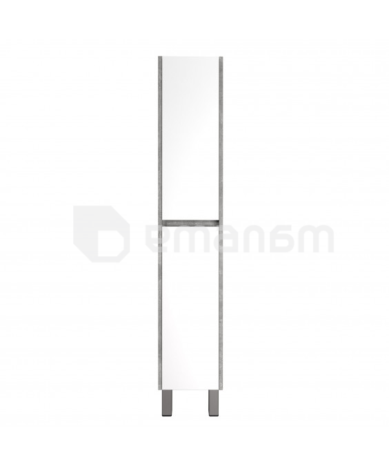 კარადა პენალი Polo Loft P-33-U grey/white 33x175 სმ უნივერსალური