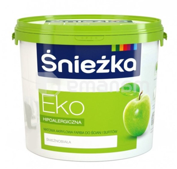 ინტერიერის საღებავი Sniezka eko 3 ლ