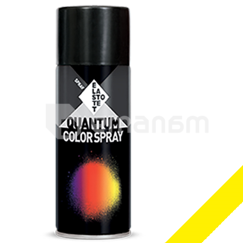 სპრეი საღებავი Elastotet QUANTUM COLOR SPRAY RAL 1023 TRAFFIC YELLOW 400ml