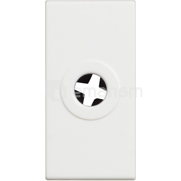 საკაბელო გამომყვანი Bticino 1 მოდული 9.5mm თეთრი