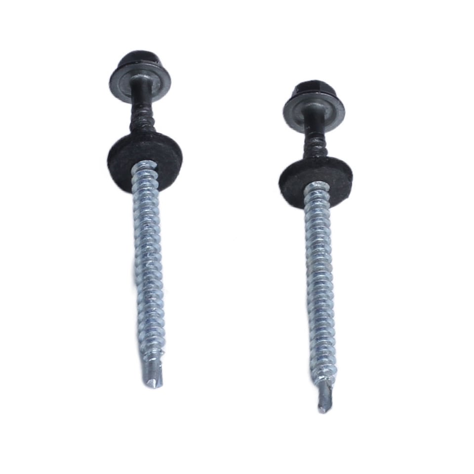 თვითმჭრელი ხრახნი ხისთვის 4.8X70 RAL 9005