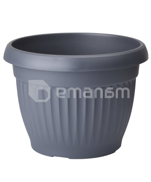 პლასტმასის ქოთანი FORM PLASTIC Dona 0173-014 Ø65 ანტრაციტი