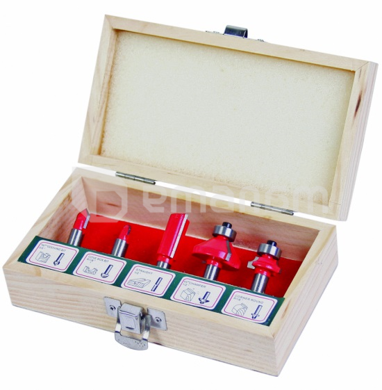 ბურღების ნაკრები Raider Type B 8 მმ 5 ც