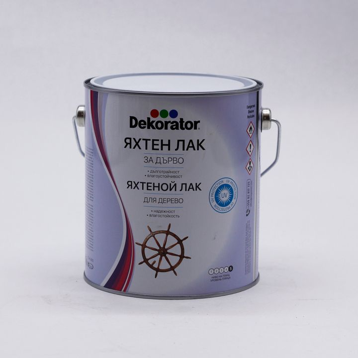 დეკორ.ალკ. RAL6002 მწვანე 2.5 ლ