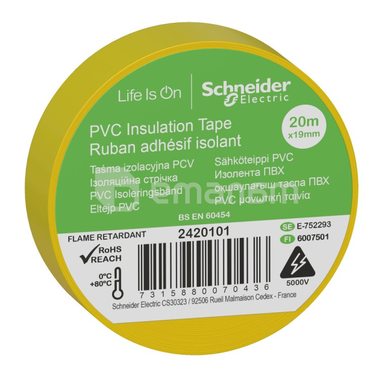საიზოლაციო ლენტი Schneider Electric 20მ