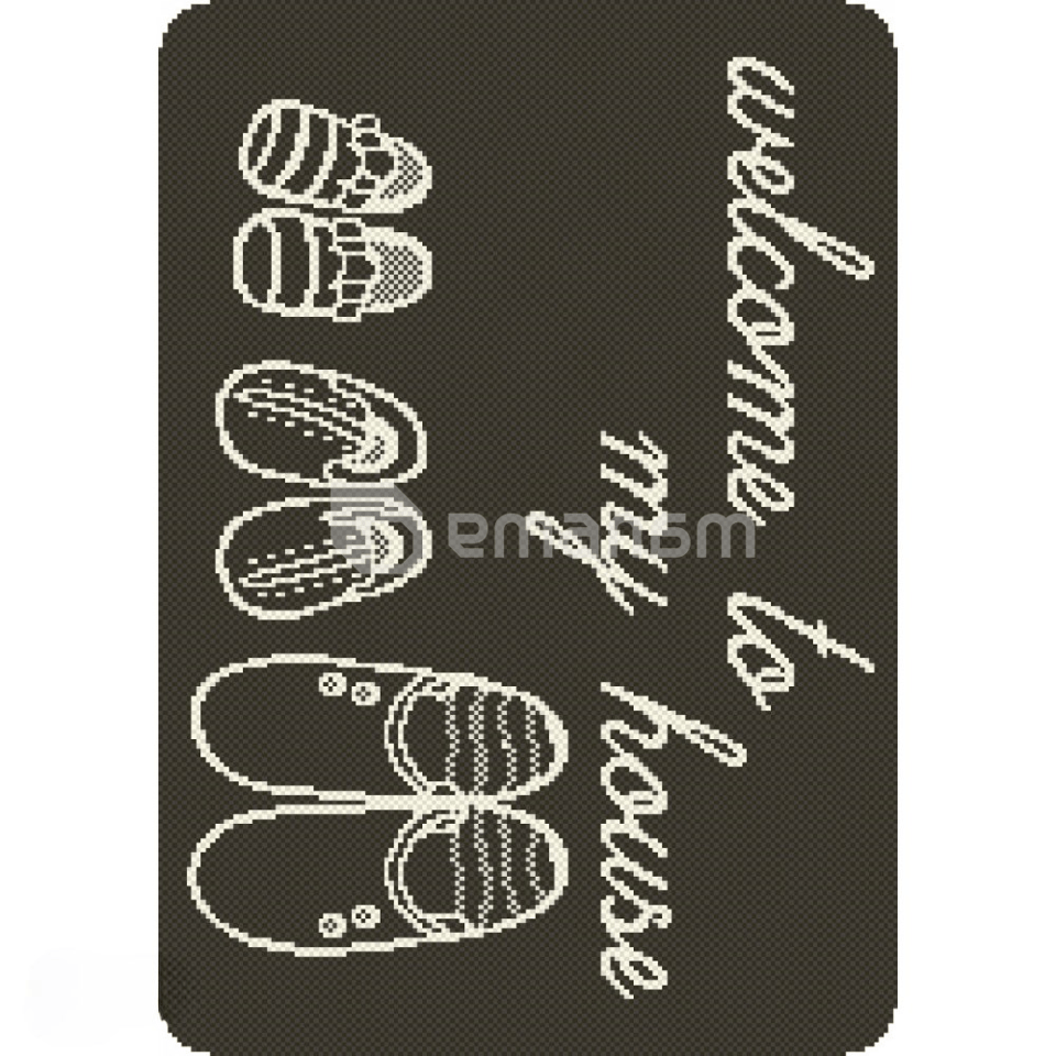 ხალიჩა Karat Carpet Flex 19678/80 0,5x0,8 მ