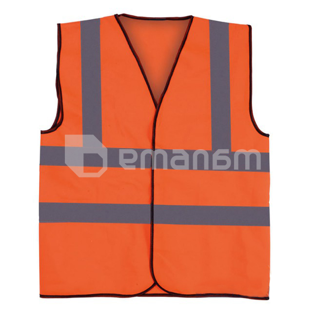 შუქამრეკლი ჟილეტი Parry Safe RX002-O-120 ნარინჯისფერი L