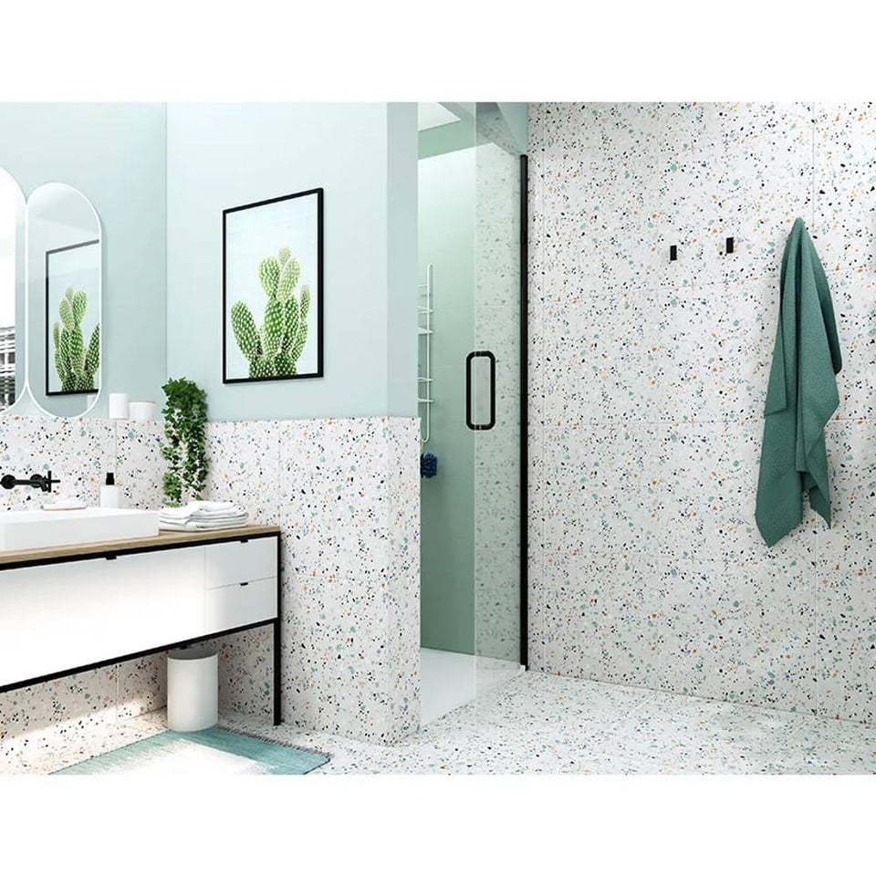 კერამოგრანიტი Itaca TERAZO GOBI WHITE MATT 600X1200