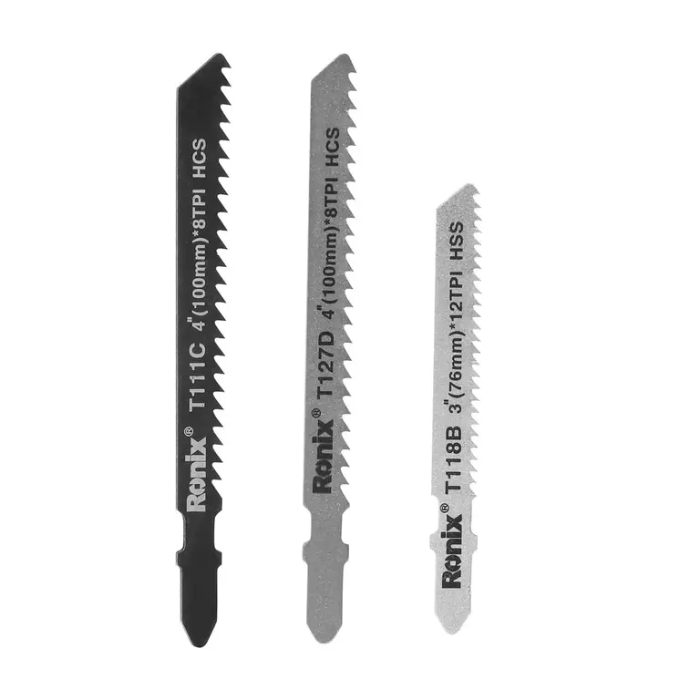 ბეწვა ხერხის პირები Ronix RH-5608, სხვადასხვა