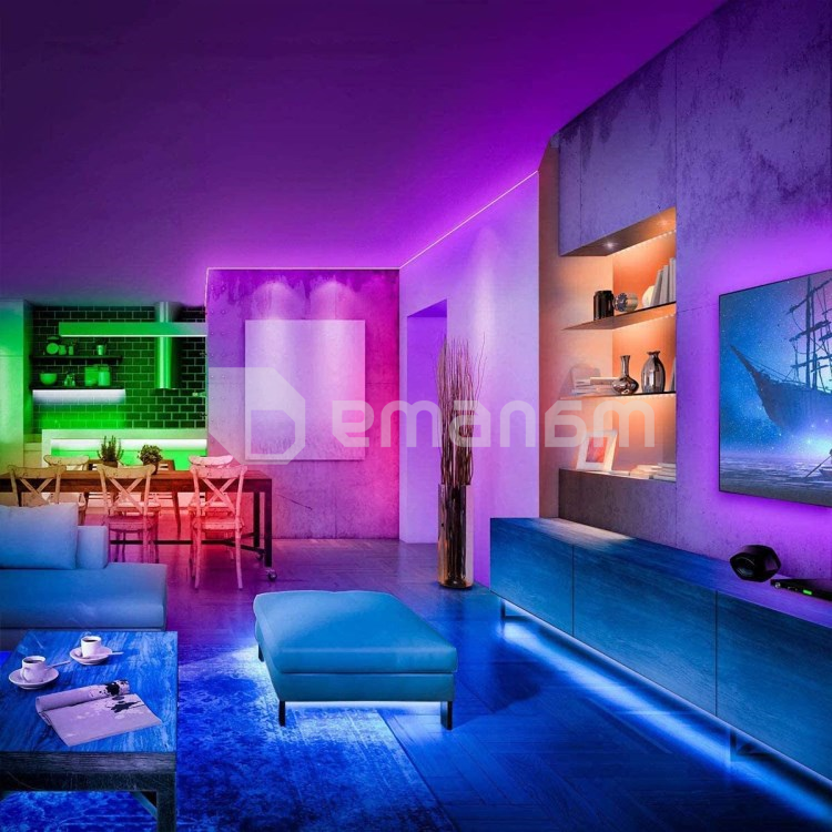 LED ლენტი V-TAC SMD5050 30LEDs RGB 5 მ