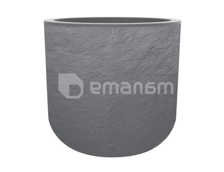 ქოთანი პლასტმასის EDA Plastiques VOLCANIA'UP  48,5 x 46,2სმ 67ლ