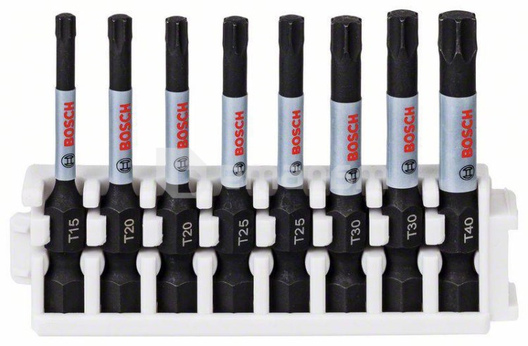 დარტყმითი ბიტების ნაკრები Bosch Impact Control 50 მმ 8 ც