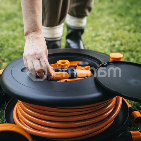შლანგი კოჭით Fiskars 1023643 1/2" 20+1.5 მ
