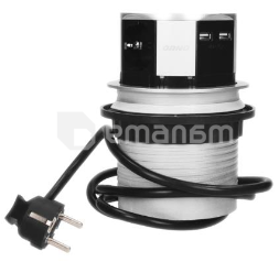 დამაგრძელებელი სამაგიდო ORNO 3х1,5მ 2хUSB Schuko 1342