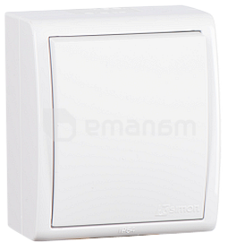 ჩამრთველი IP54 Simon 15 Aqua 1594101-030 1 კლავიშიანი თეთრი