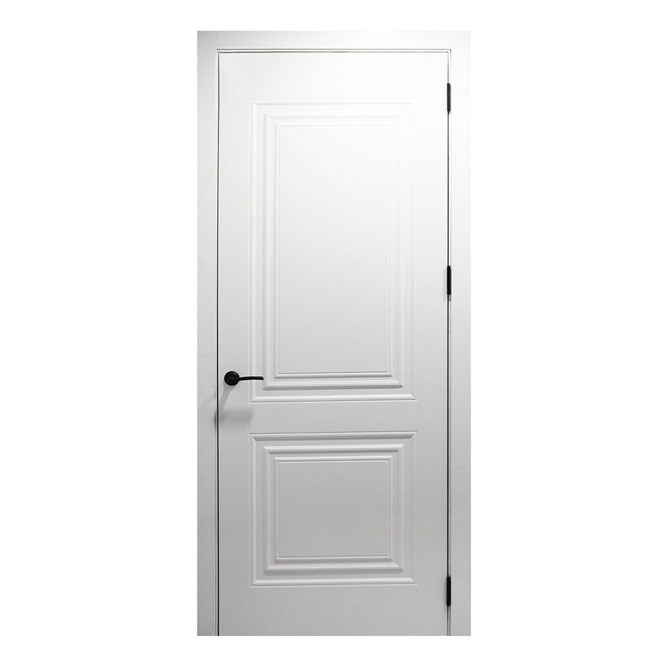 შეღებილი მდფ კარი model 1 (White, 800x2150, LR) კომპლექტი