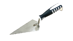 ქაფჩა 2K სახ. ,,PROFI" სამკუთხა 152X76X1.2მმ ძნელადმისადგომი ადგილებისთვის (45ც/ყ)