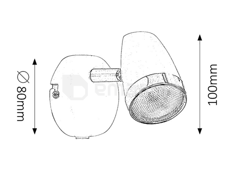 სანათი სპოტი Rabalux Karen 6666 LED 4W