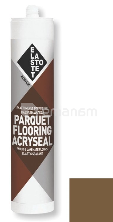 ჰერმეტიკი პარკეტის Elastotet Parquet Flooring Acryseal მაჰაგონი 280 მლ