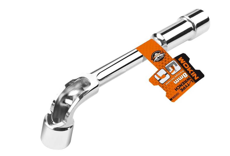 L ტიპის ქანჩის გასაღები Wokin 152510, 10MM, L-Type Wrench, Silver