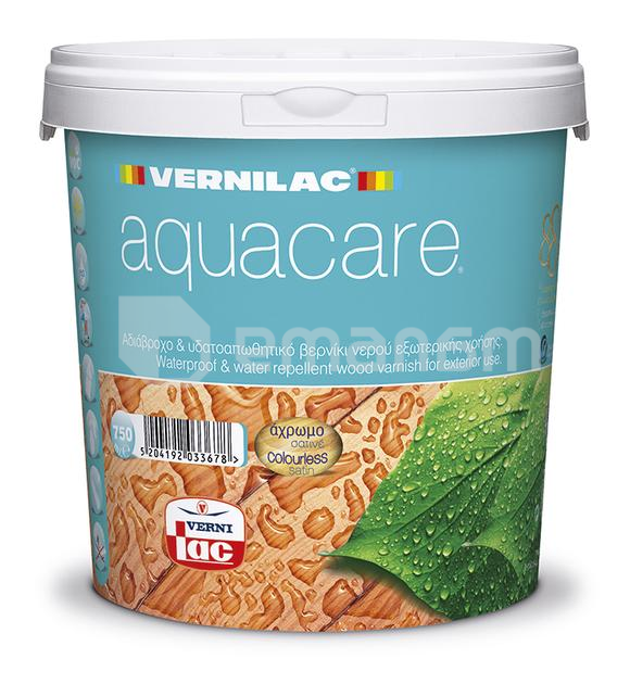 ლაქი აკრილის ხის Vernilac Aquacare satin 3302 750 მლ